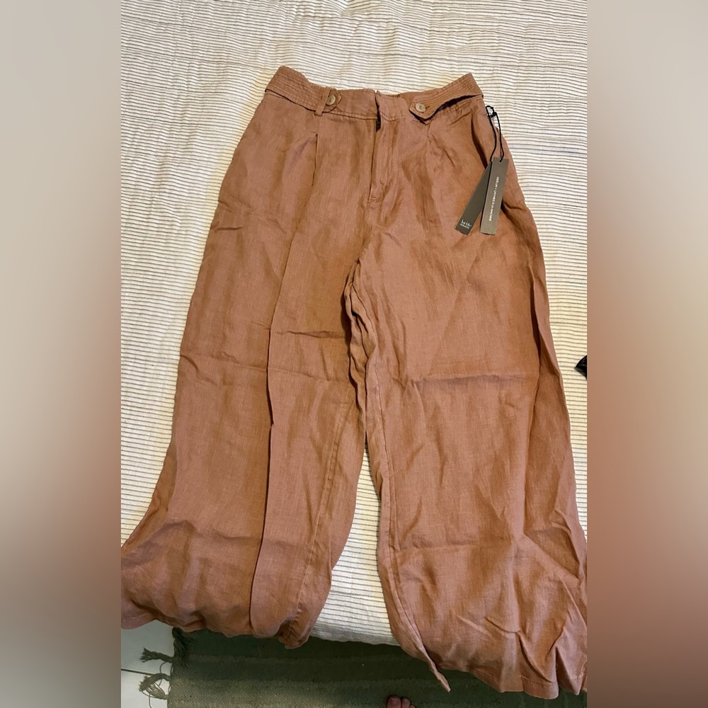 100% linen pants